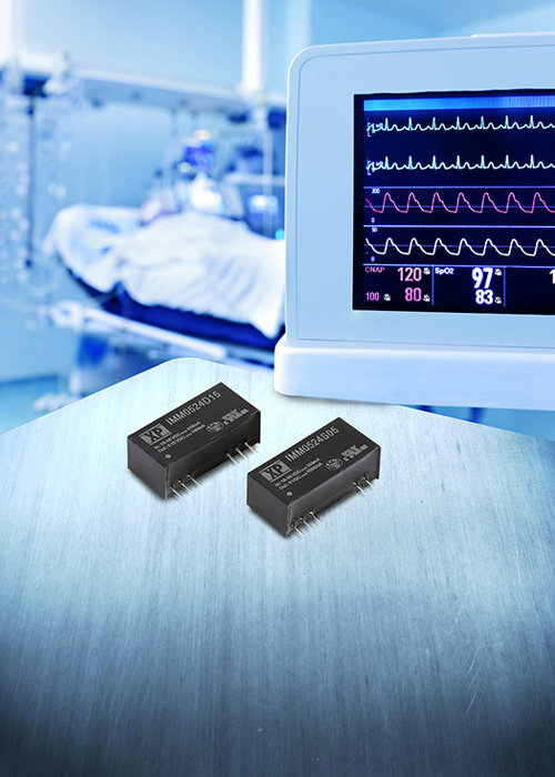 Un convertisseur DC-DC Médical de 5 W compact afin d’économiser de l'espace sur les cartes